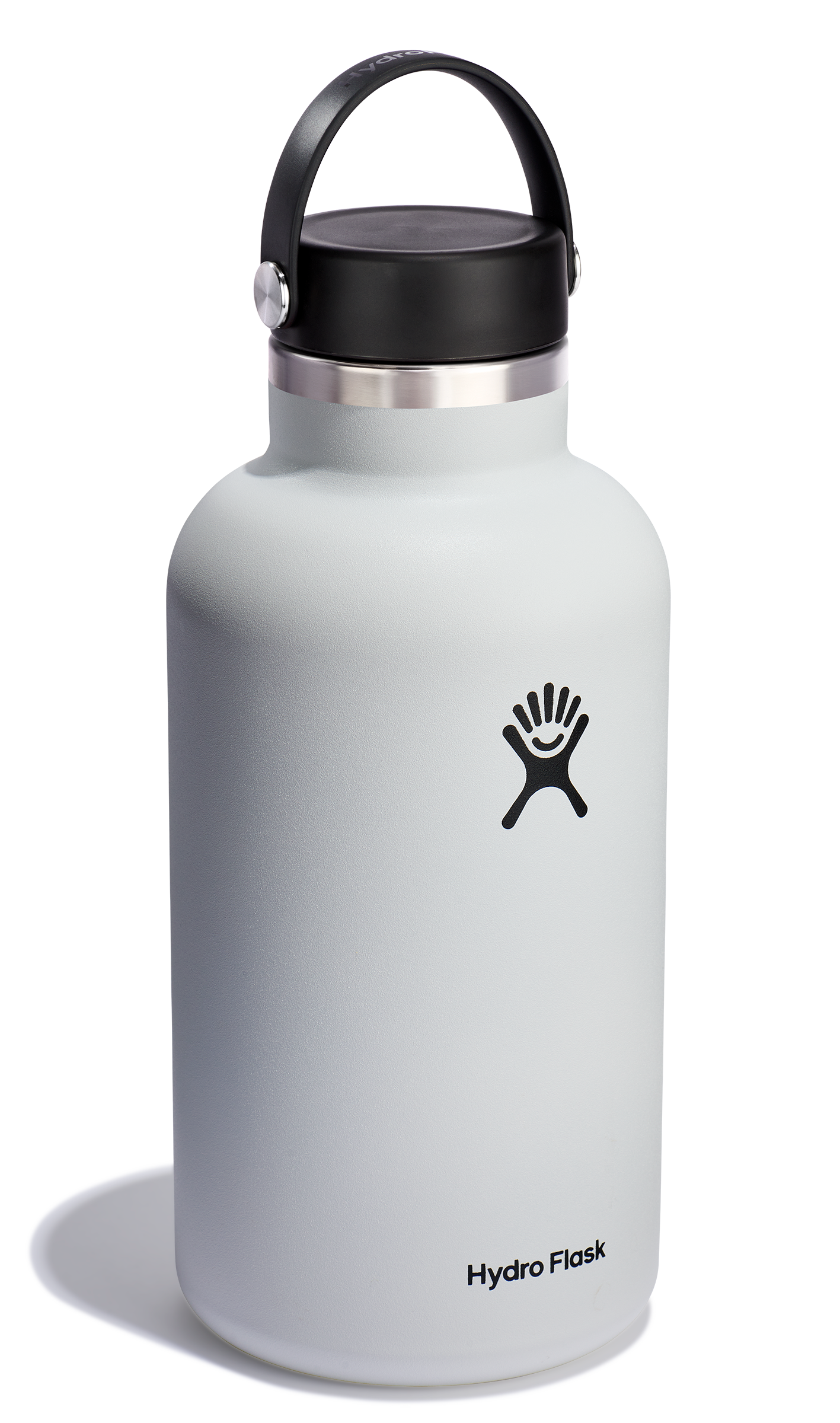 64 OZ Wide Mouth 2.0 Flex Cap White