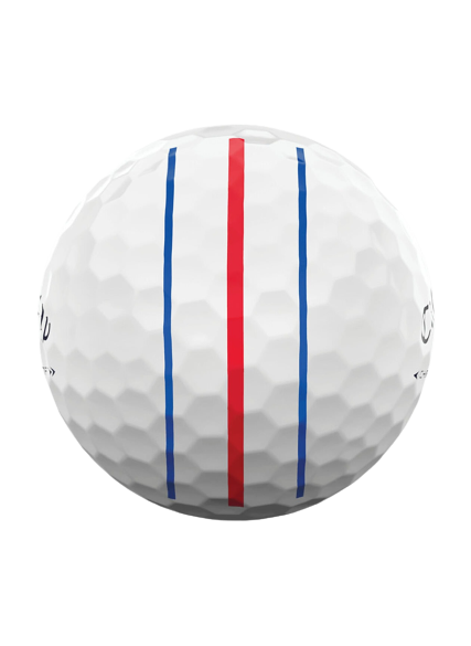 Callaway Golf Chrome Soft Triple Track Golf Balls - White