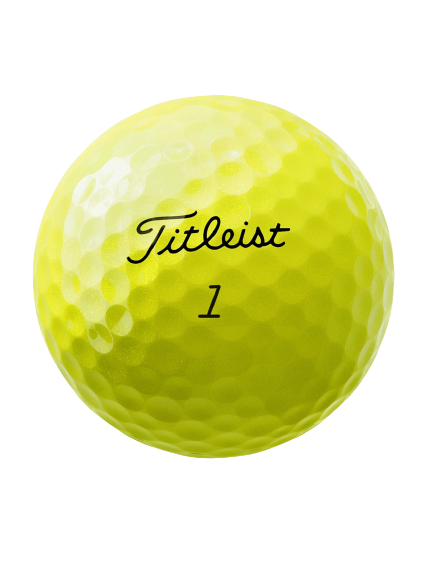 Titleist Pro V1 Golf Balls-Yellow