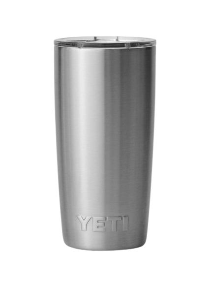 YETI Rambler 10 oz Tumbler, Stainless Steel, Vacuum Insulated with  MagSlider Lid, Black